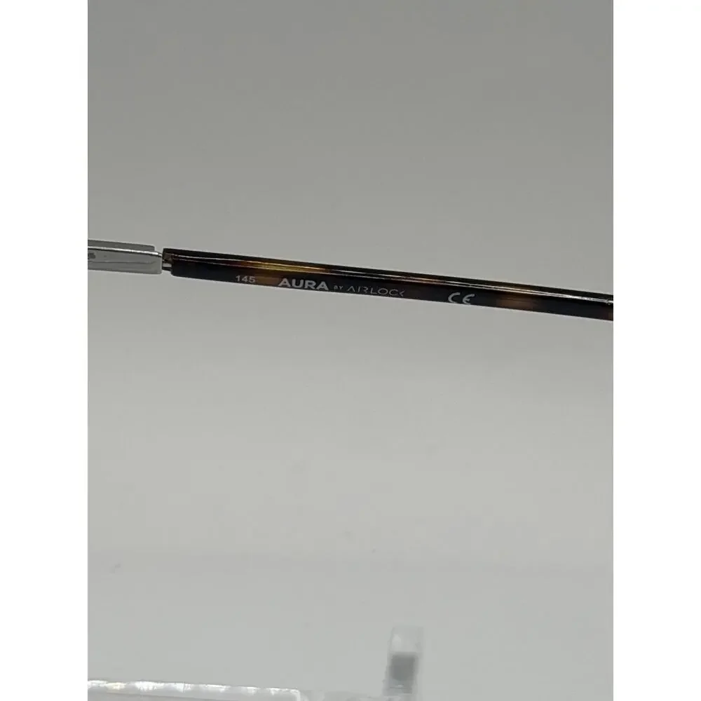 Airlock 2000 971 Clear Eyeglasses Frames Tortoise Temples 53-17-145